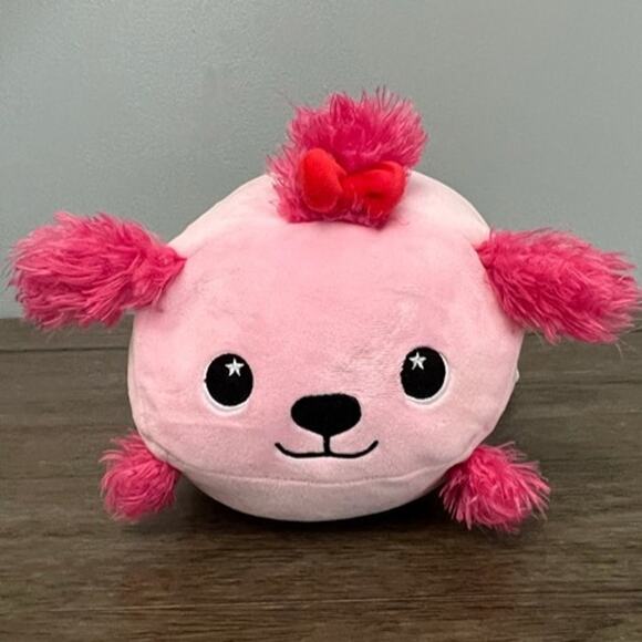 Moosh Moosh Pink Poodle with Heart Plush‎ - Picture 1 of 5